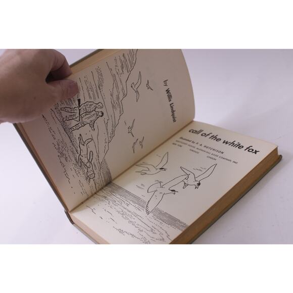 Call of the White Fox, Willis Lindquist, Illustrated, 1957, ~ 250827-WH 553 - Picture 2 of 3